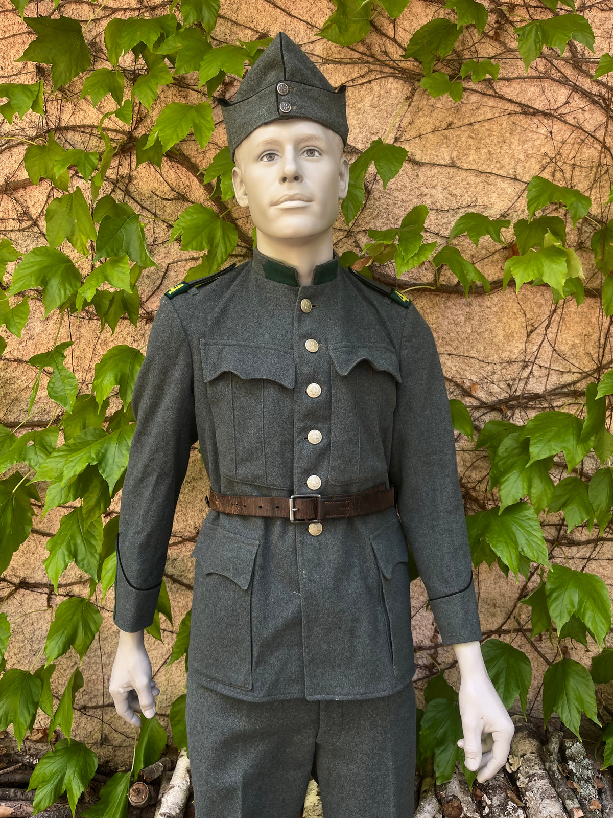 WW2 Swiss army complete service uniform light ord.26 early war soldier infantry rifleman