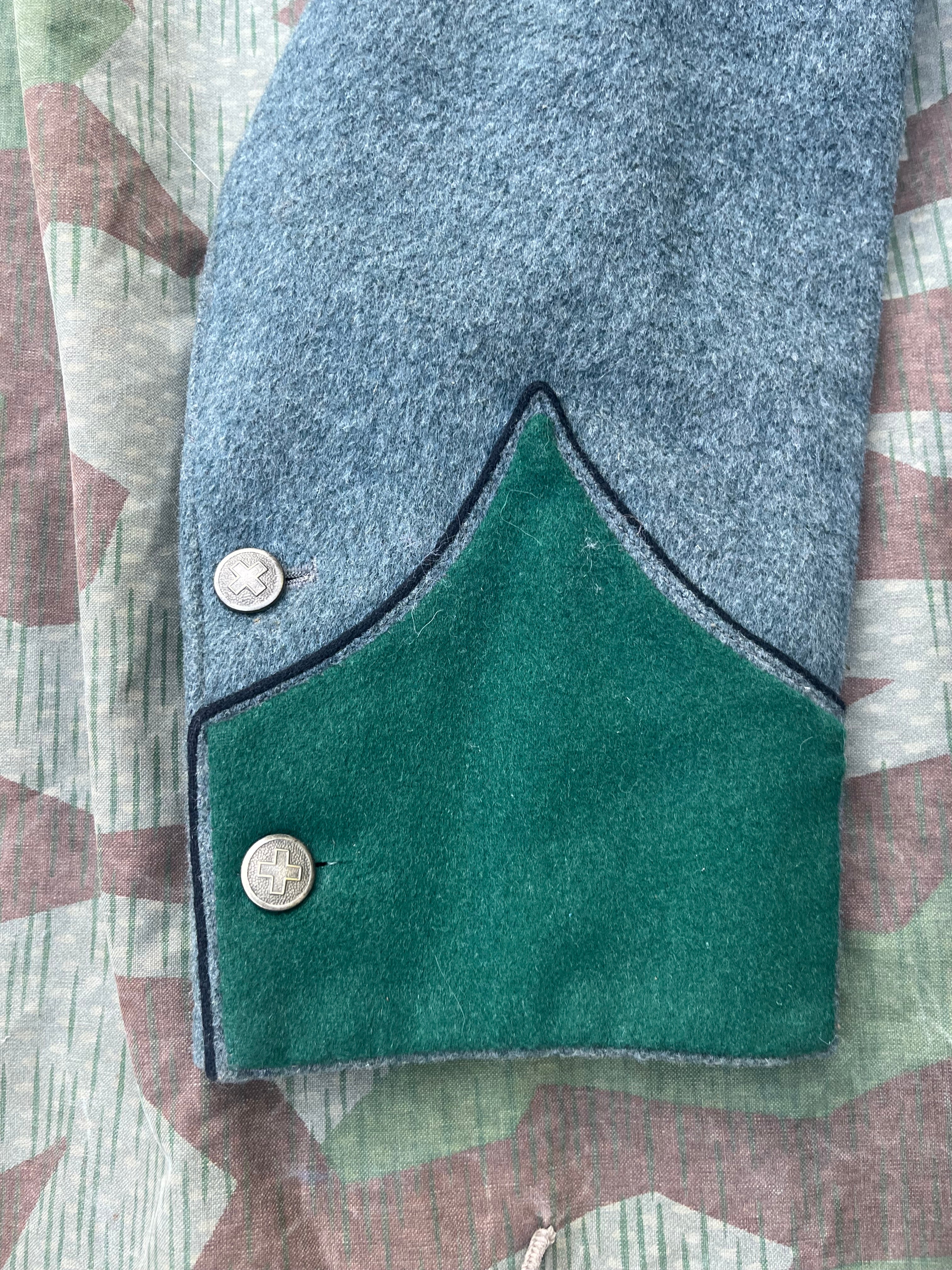 Rare interwar/WW2 Swiss army carabiner elite infantry jacket uniform jacket ord.26 early war
