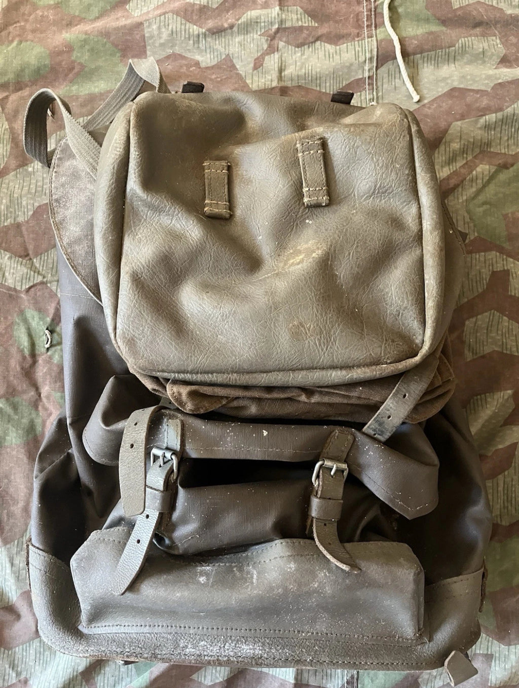 Cold War Swiss army complete backpack set late model haversack with Breadbag uniform mountain
