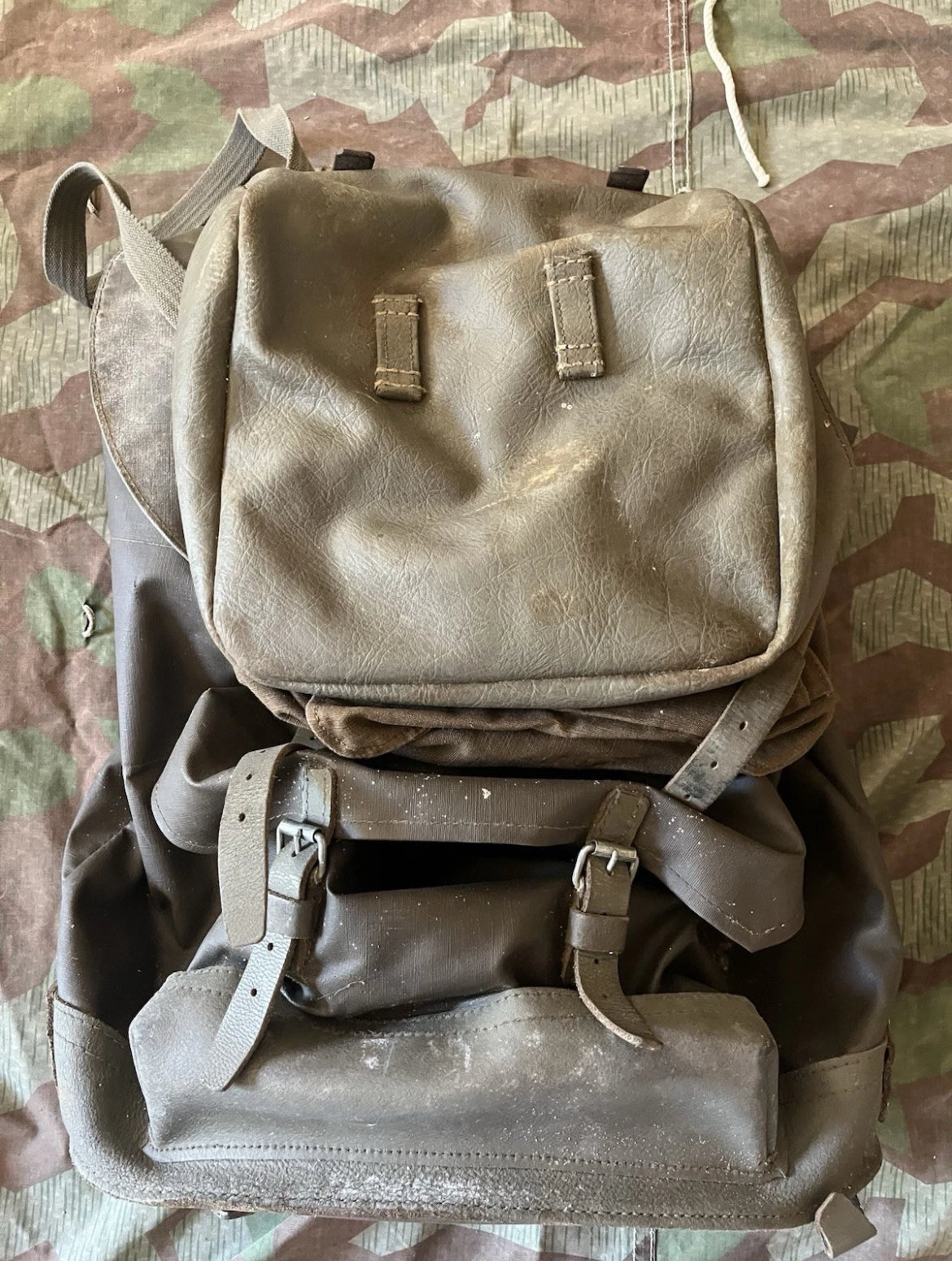 Cold War Swiss army complete backpack set late model haversack with Breadbag uniform mountain
