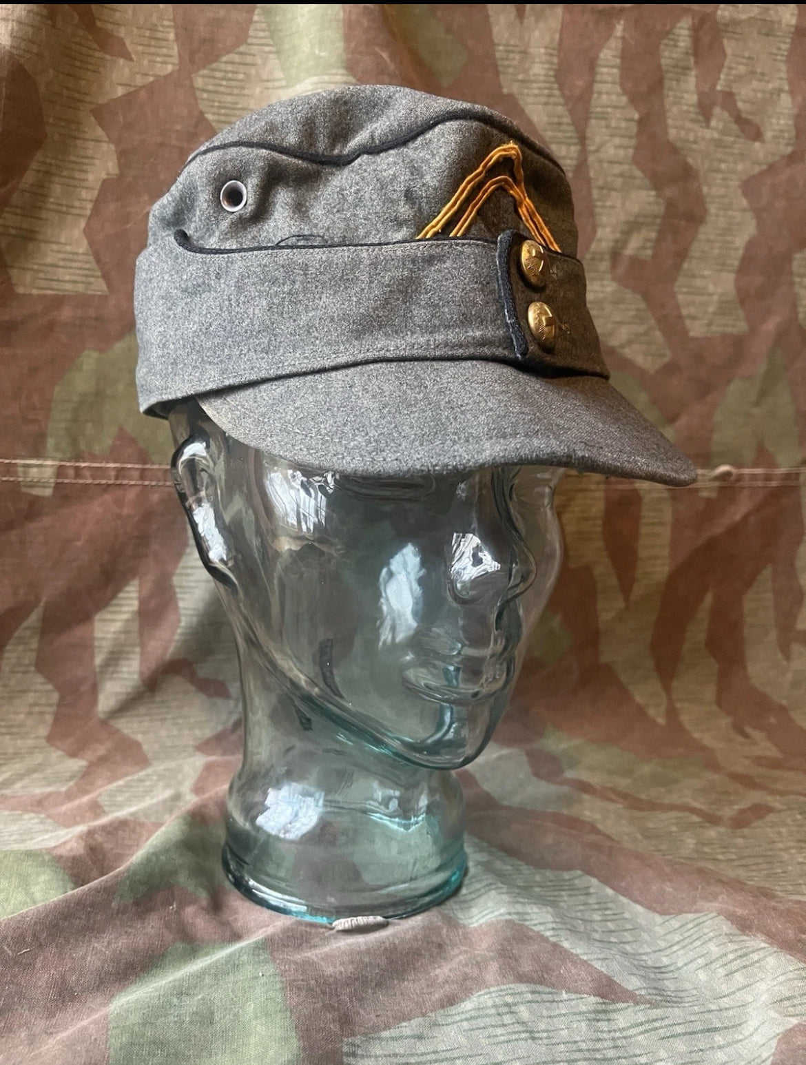 WW2/cold war Swiss army officer field cap captain visor hat uniform ord.40 mid to late war early Cold War