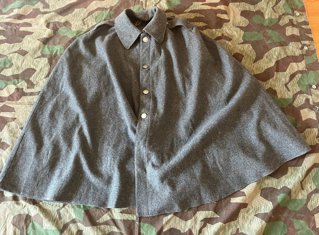 Interwar/WW2 Swiss army bicycle troops cyclist cavalry rider jacket cape mantel coat uniform soldier ord. 26 early war