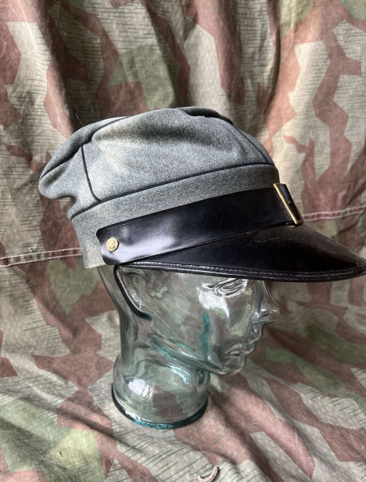 WW1/interwar/WW2 Swiss army NCO officer visor cap hat uniform ord.1917