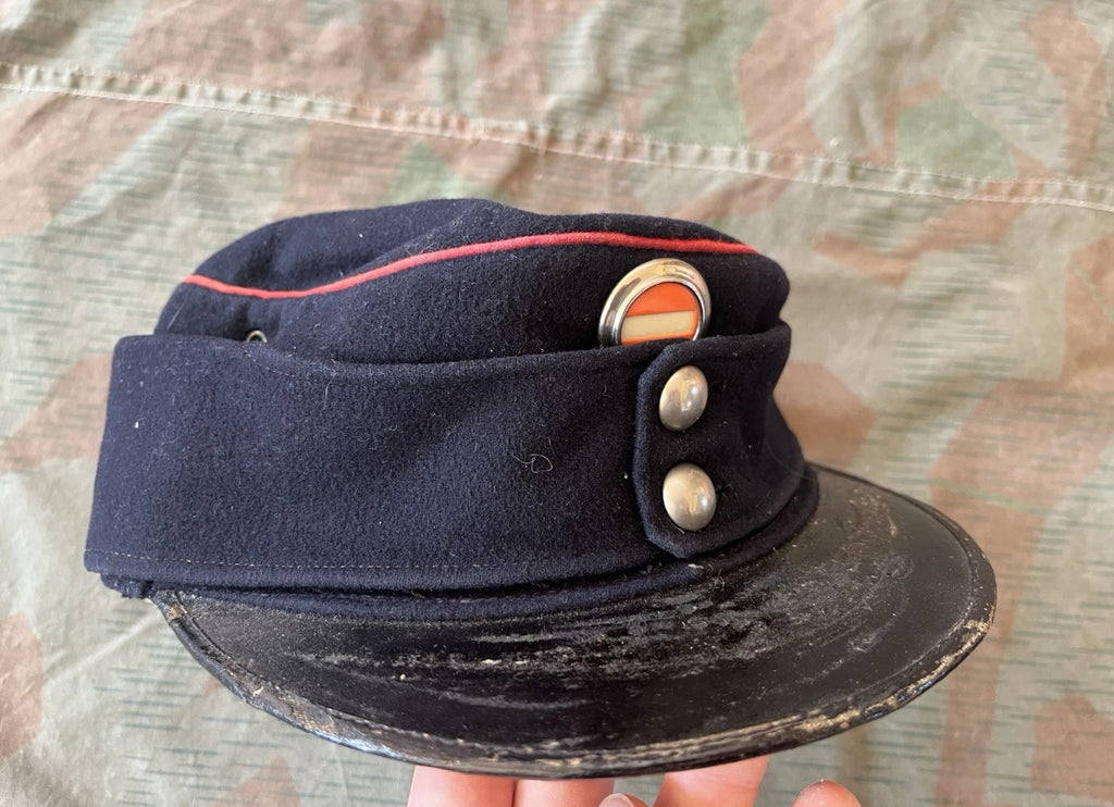 WW1/ interwar Swiss army field cap hat infantry rifleman maneuvers uniform soldier ord.1898