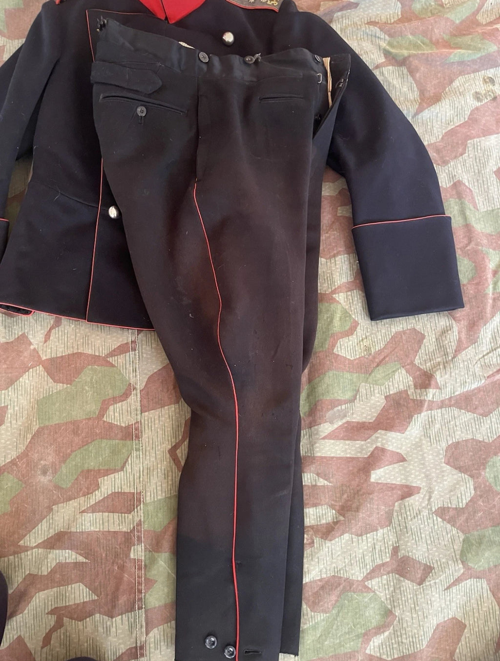 WW1 Swiss army officer first lieutenant complete uniform jacket pants ord.1898