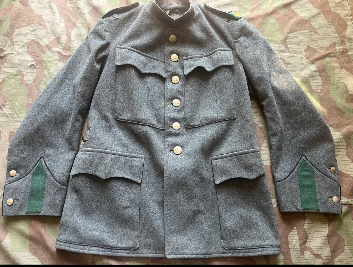 Interwar/WW2 Swiss army infantry rifleman jacket soldier uniform early war ord.26