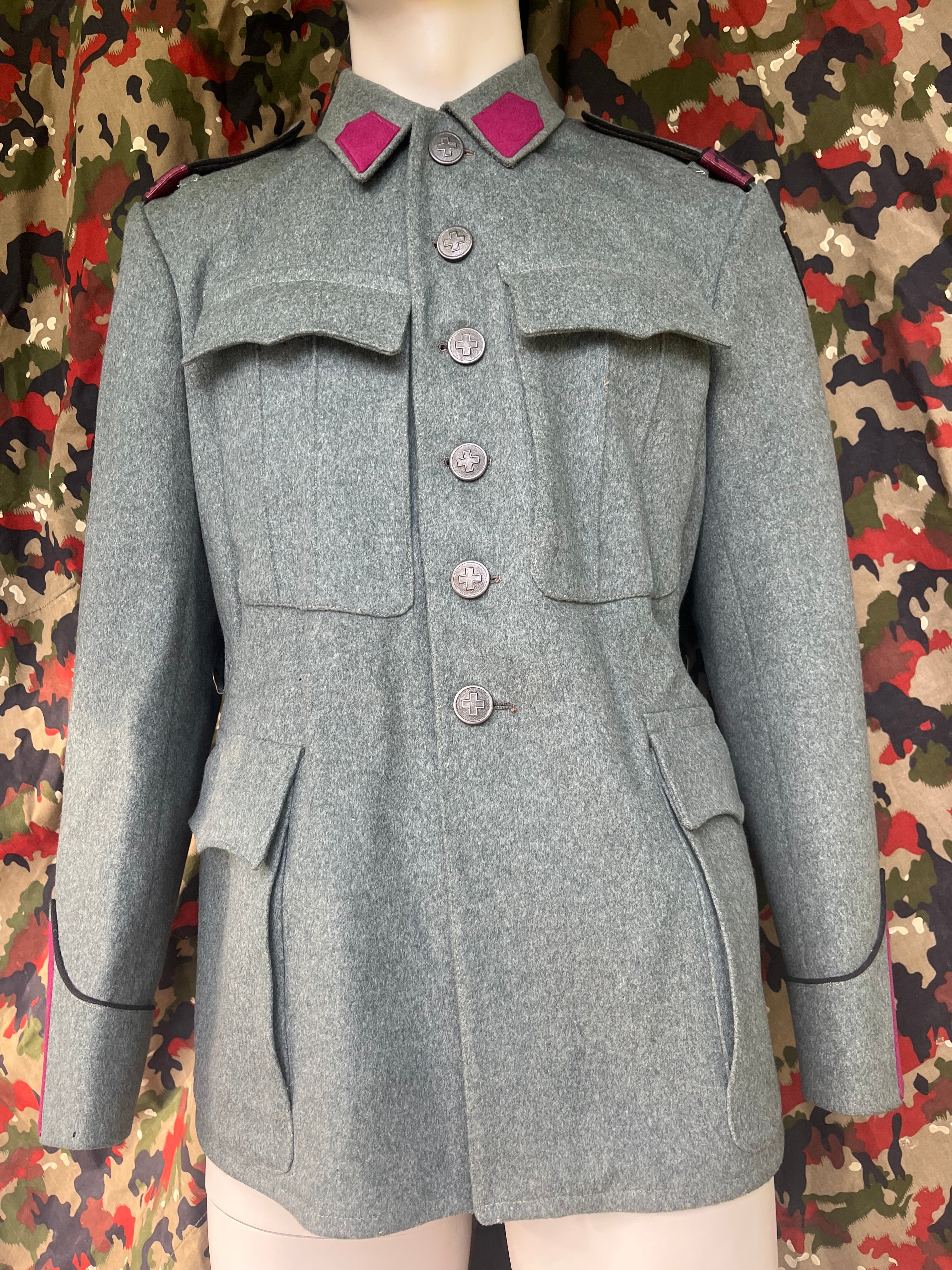 WW2 Swiss army driver motorist jacket uniform soldier ord.40 mid to late war tunic