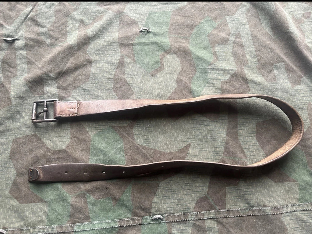 WW1/interwar/WW2 Swiss army infantry all troops leather belt gear uniform soldier