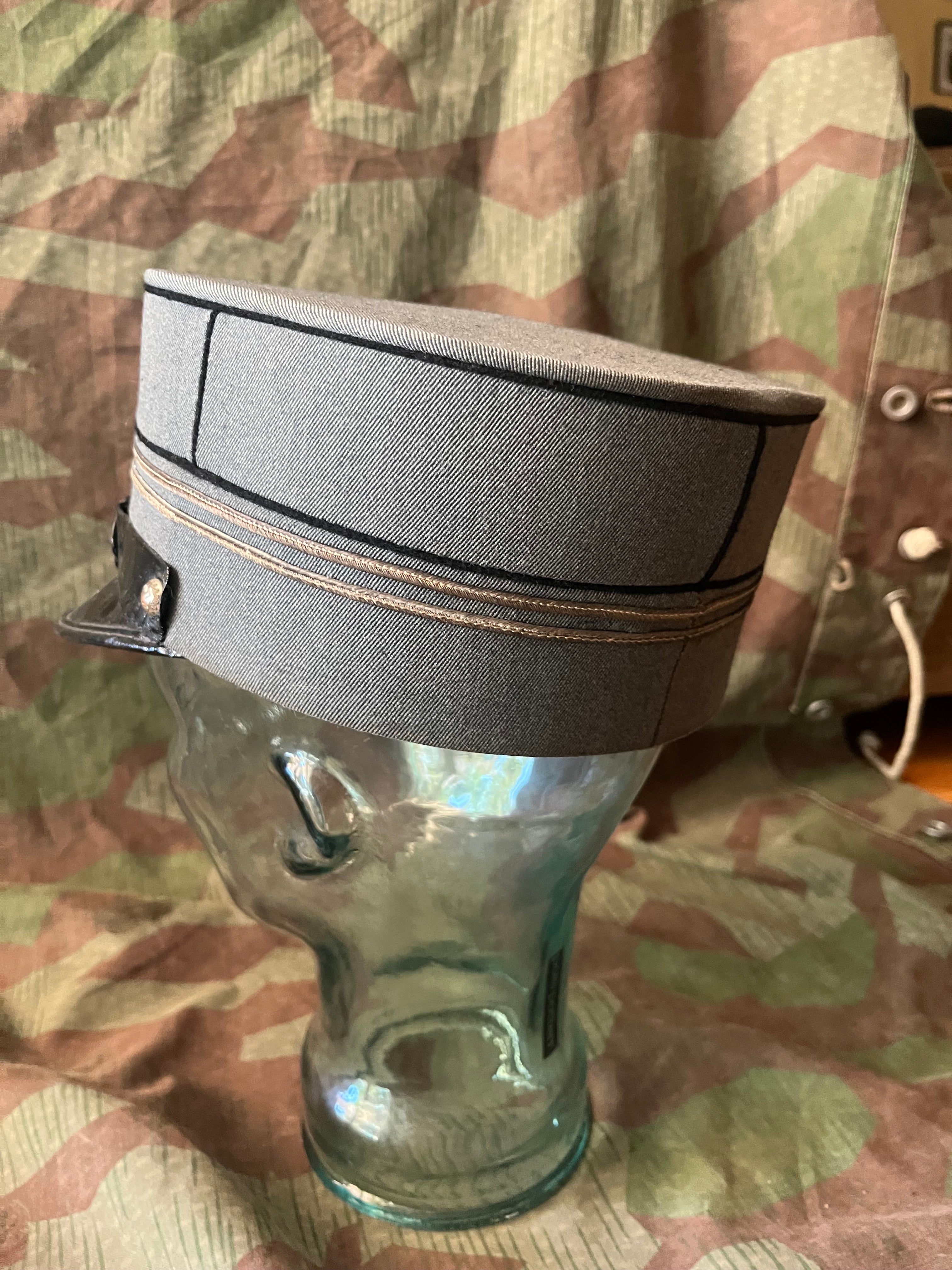 WW2 Swiss army first lieutenant officer visor cap hat kepi uniform ord.1926