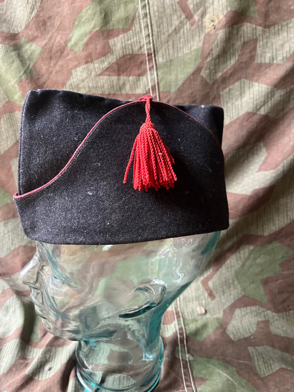19th century Swiss army all troops side cap hat uniform soldier ord 1875