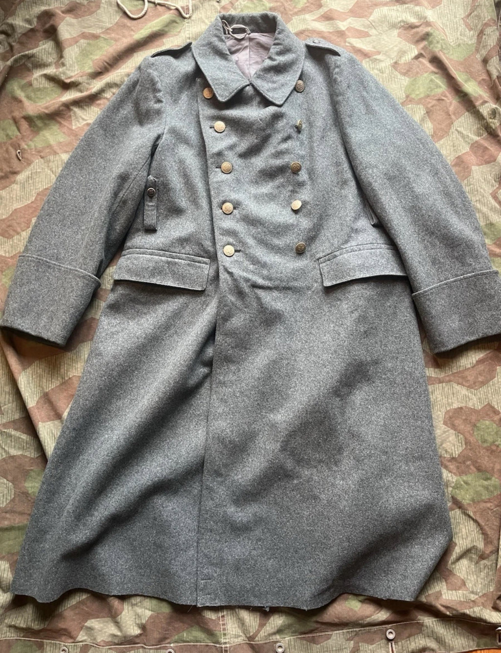 WW2 Swiss army great coat all troops uniform soldier ord.40 trench coat