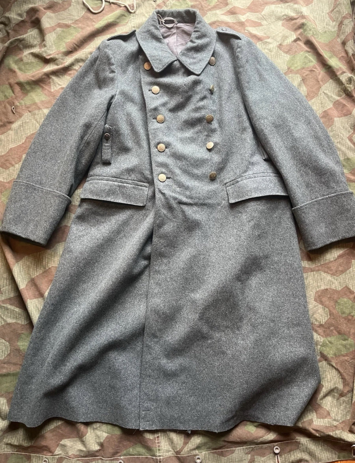 WW2 Swiss army great coat all troops uniform soldier ord.40 trench coat