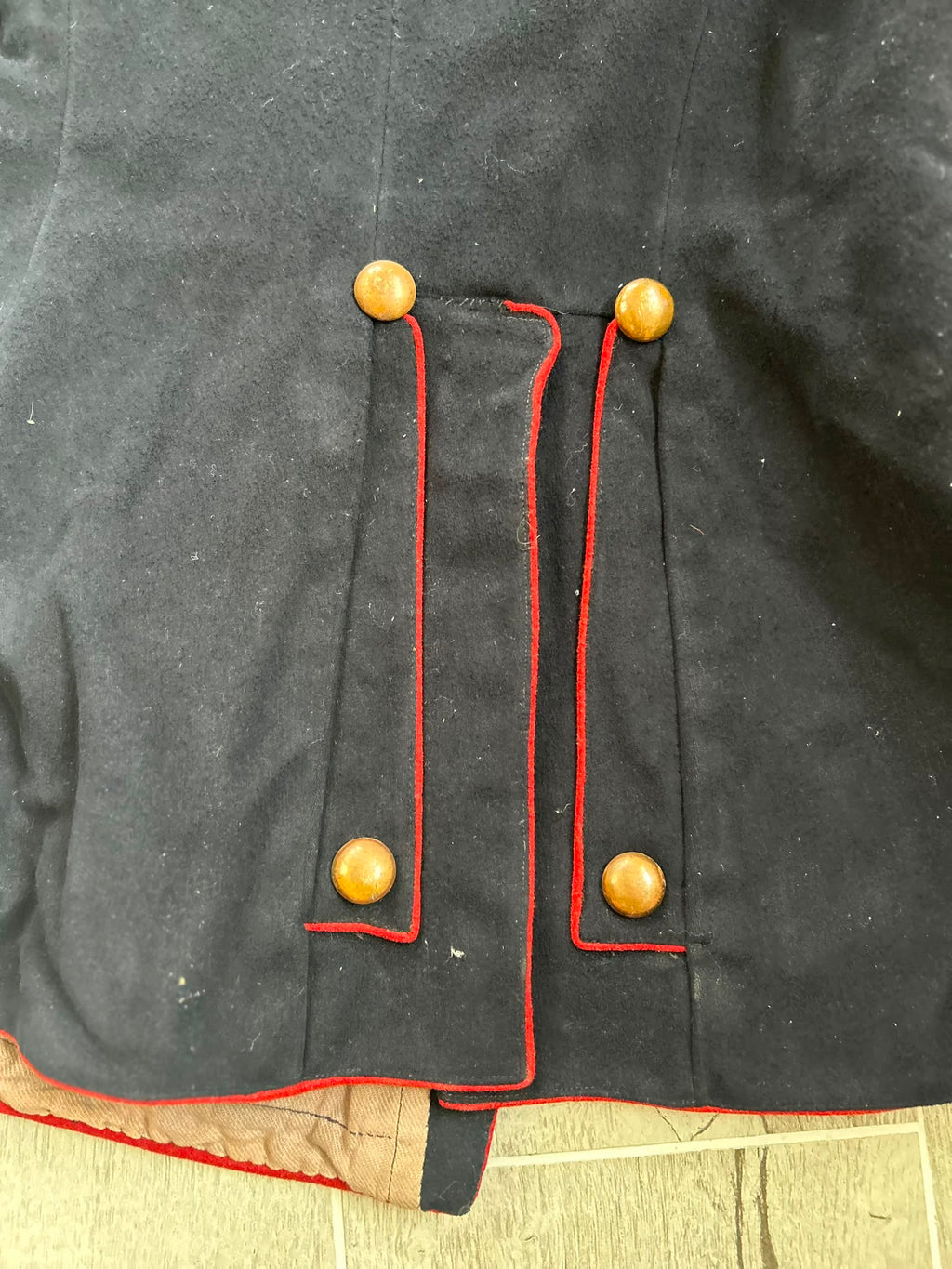 19th century ord.1875 Swiss army artillery jacket uniform soldier wool