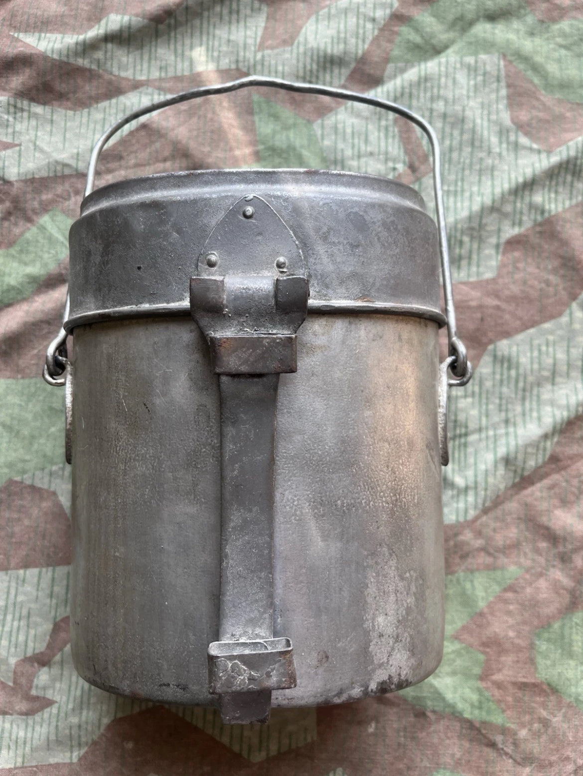 WW1 rare Swiss army mess tin eating equipment bowl kit field gear