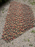Early model Cold War Swiss army alpenflage camo tent canvas zeltbahn