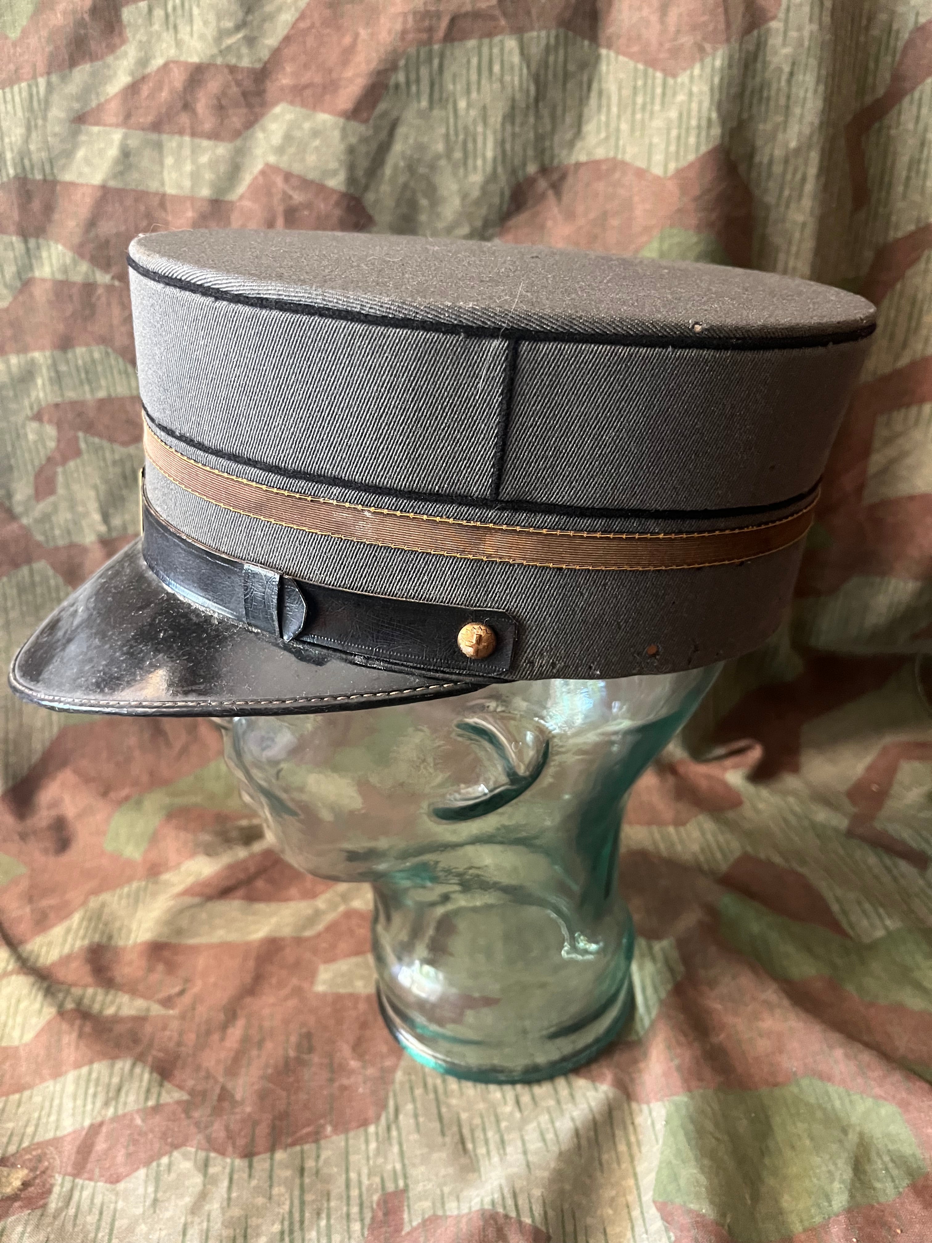 WW2 Swiss army major commander  officer visor cap hat kepi uniform ord.1926