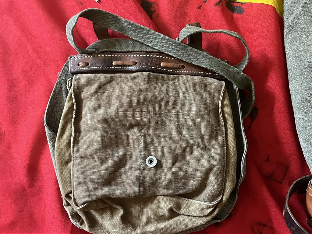 Cold War Swiss army complète backpack set infantry mountain haversack salt and pepper Breadbag soldier