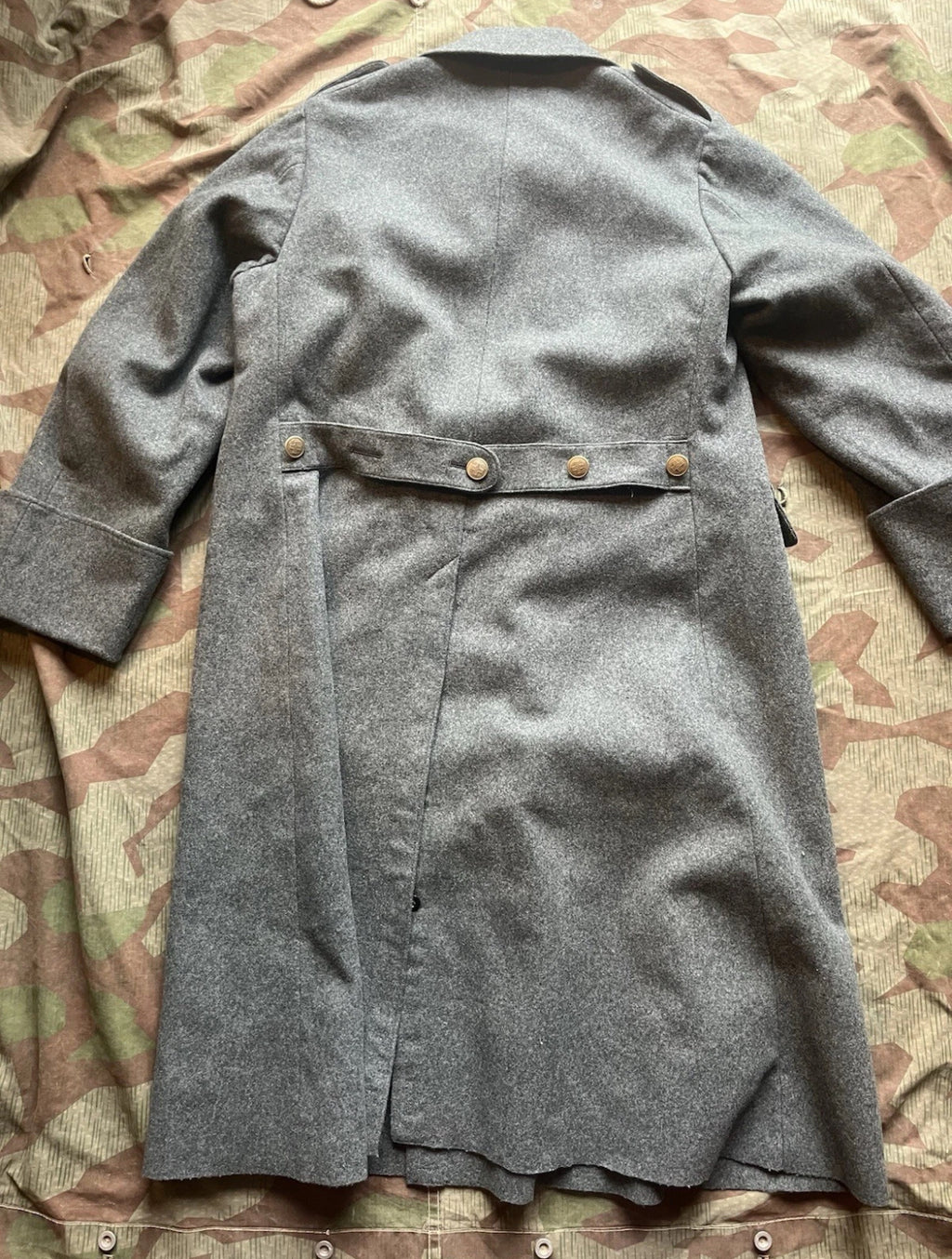 WW2 Swiss army great coat all troops uniform soldier ord.40 trench coat
