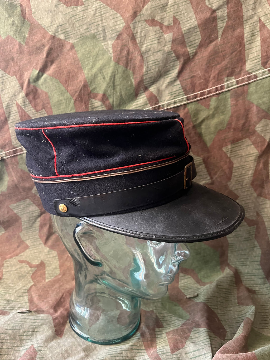 WW1 Swiss army lieutenant  officer visor cap hat kepi uniform ord.1898