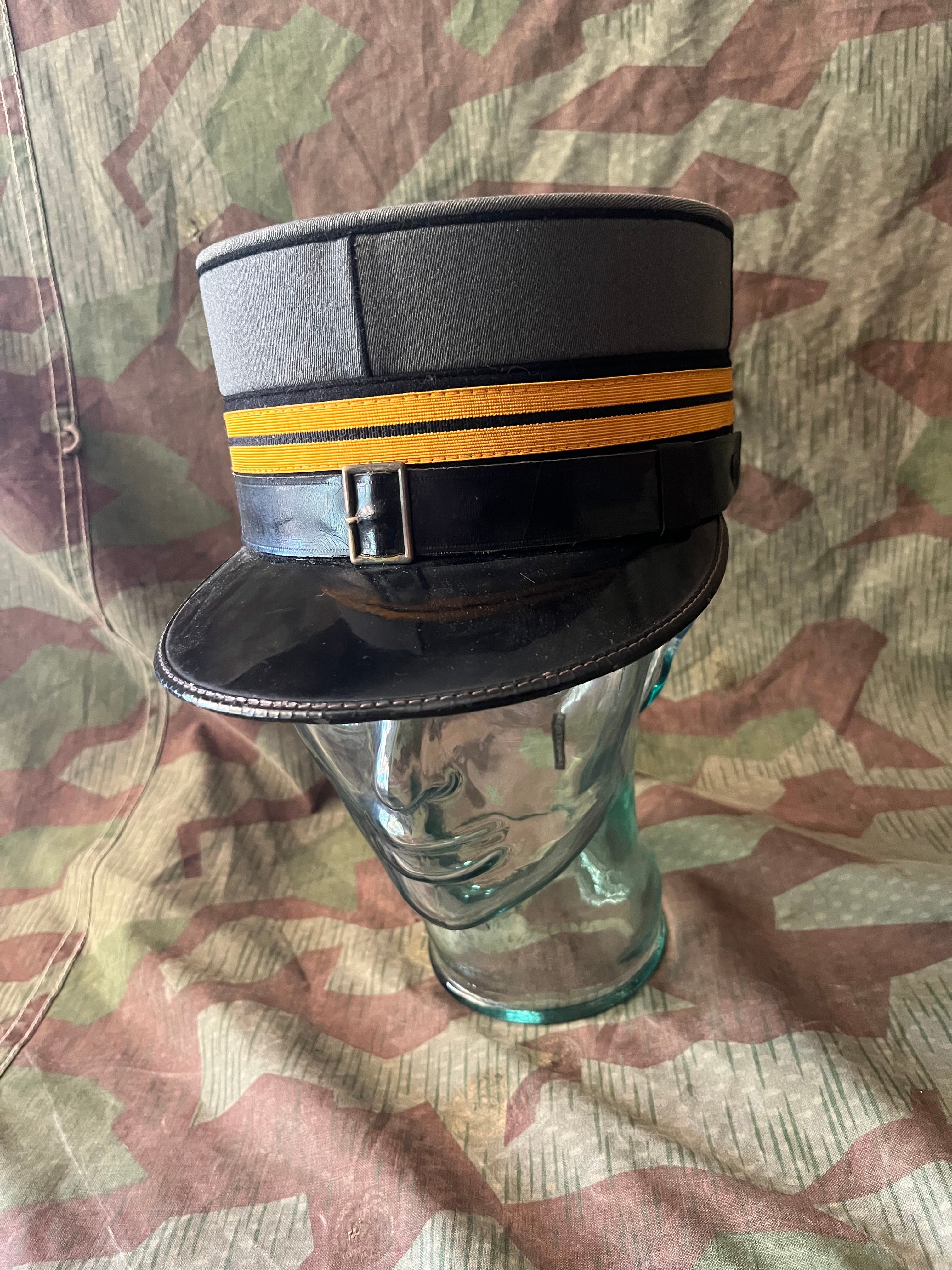 Cold War Swiss army lieutenant colonel officer visor cap hat kepi uniform ord.1949