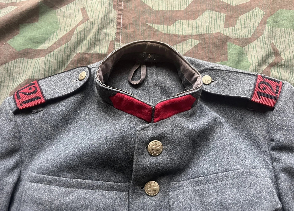 Interwar\ WW2 Swiss army jacket logistics train supplies uniform soldier ord.26 early war