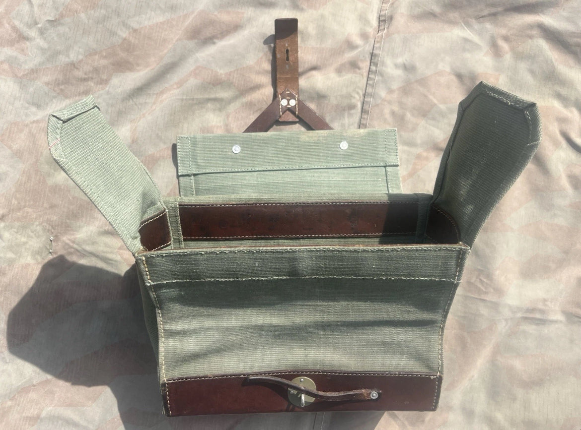 Cold War Swiss army extra ammo bag gear uniform soldier