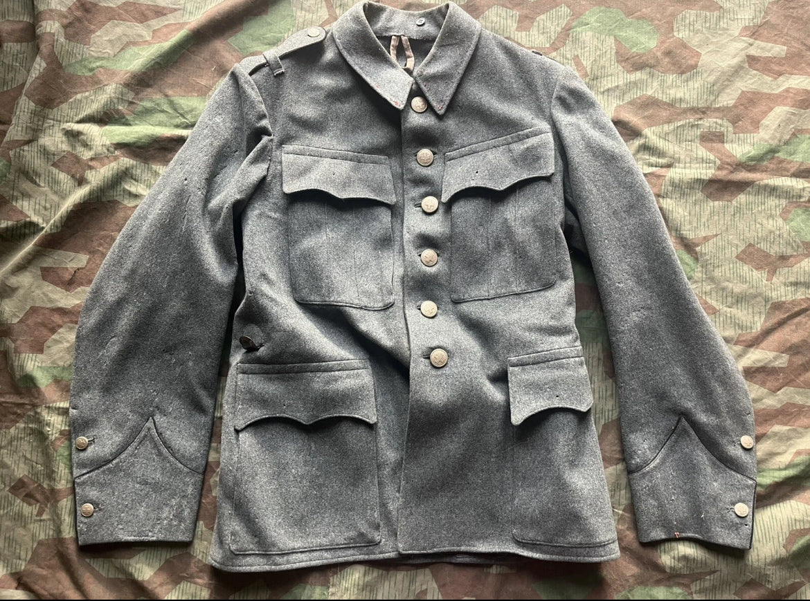 WW2/early Cold war Swiss army field jacket maneuvers uniform soldier ord.40 mid to late war