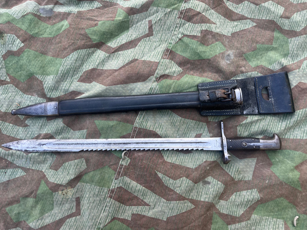 19th century Swiss army vetterli rifle long sawback seesaw bayonet blade model 1878 infantry uniform soldier
