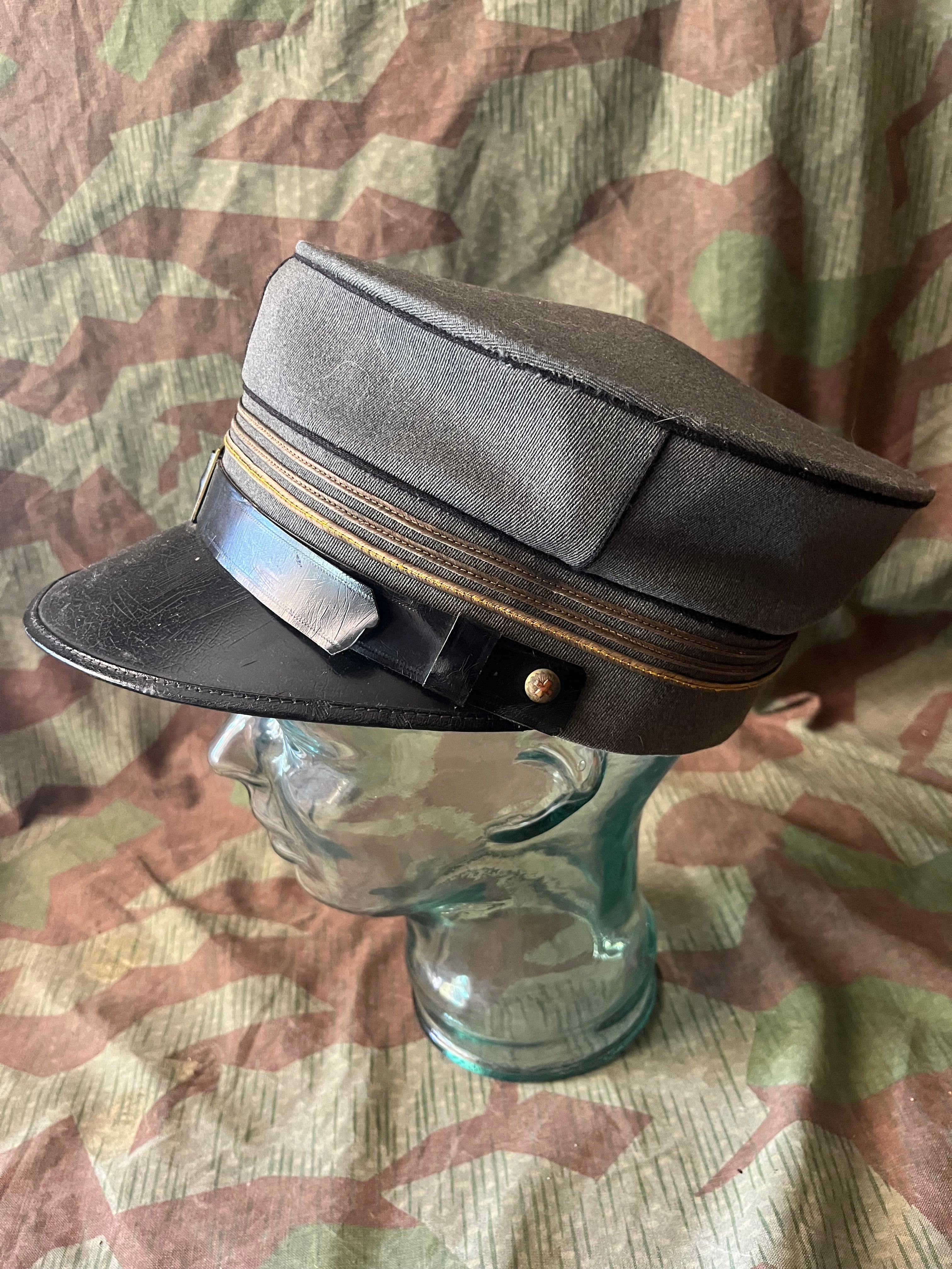 WW2 Swiss army captain officer visor cap hat kepi uniform ord.1926