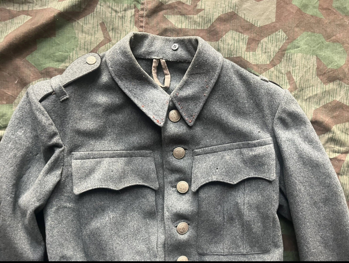 WW2/early Cold war Swiss army field jacket maneuvers uniform soldier ord.40 mid to late war
