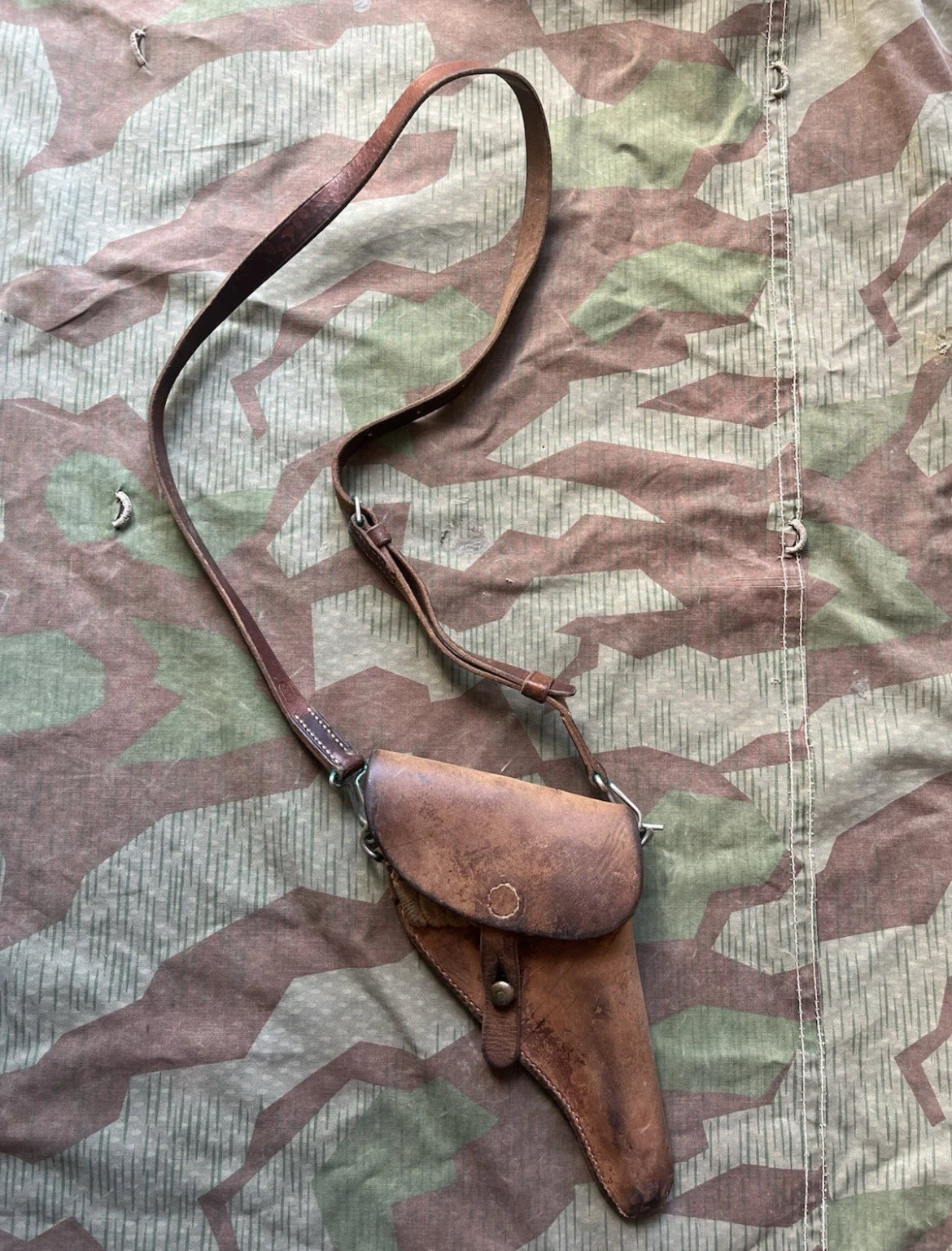 WW1/interwar/WW2 Swiss army holster revolver pistol gear NCO officer uniform