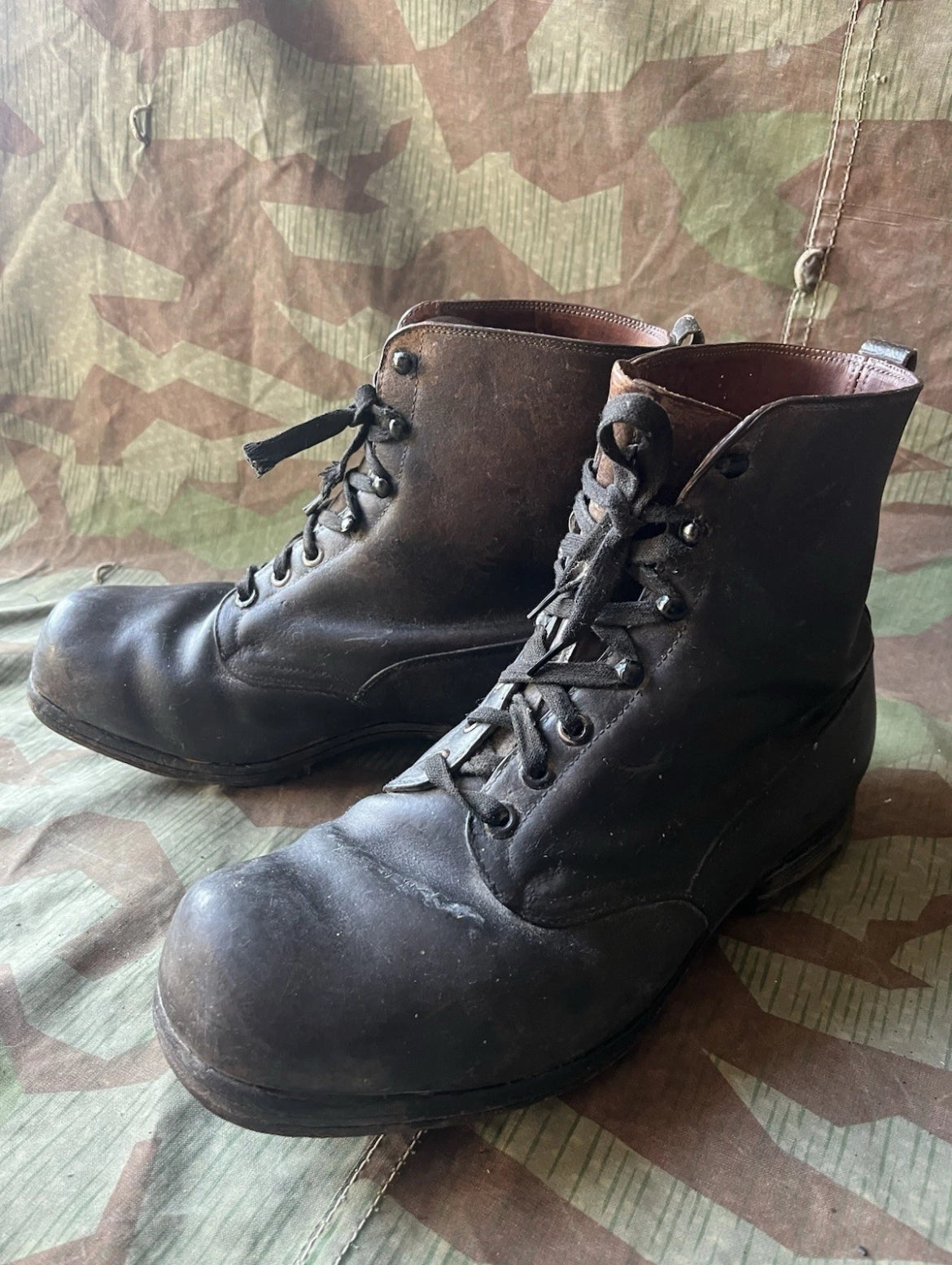 WW1/interwar/WW2 swiss army leather shoes nails boots eu size 42/43