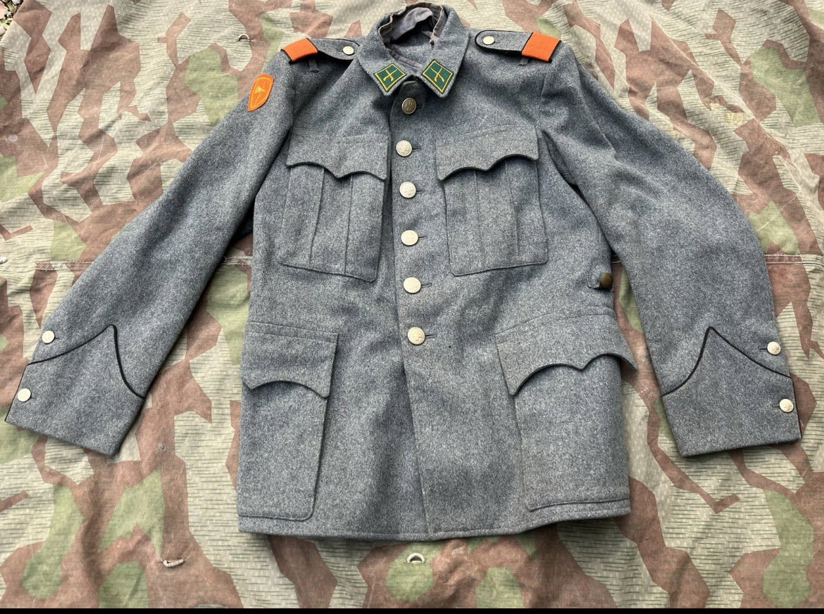 WW2/ early cold war Swiss army infantry jacket conversion soldier uniform ord40/49