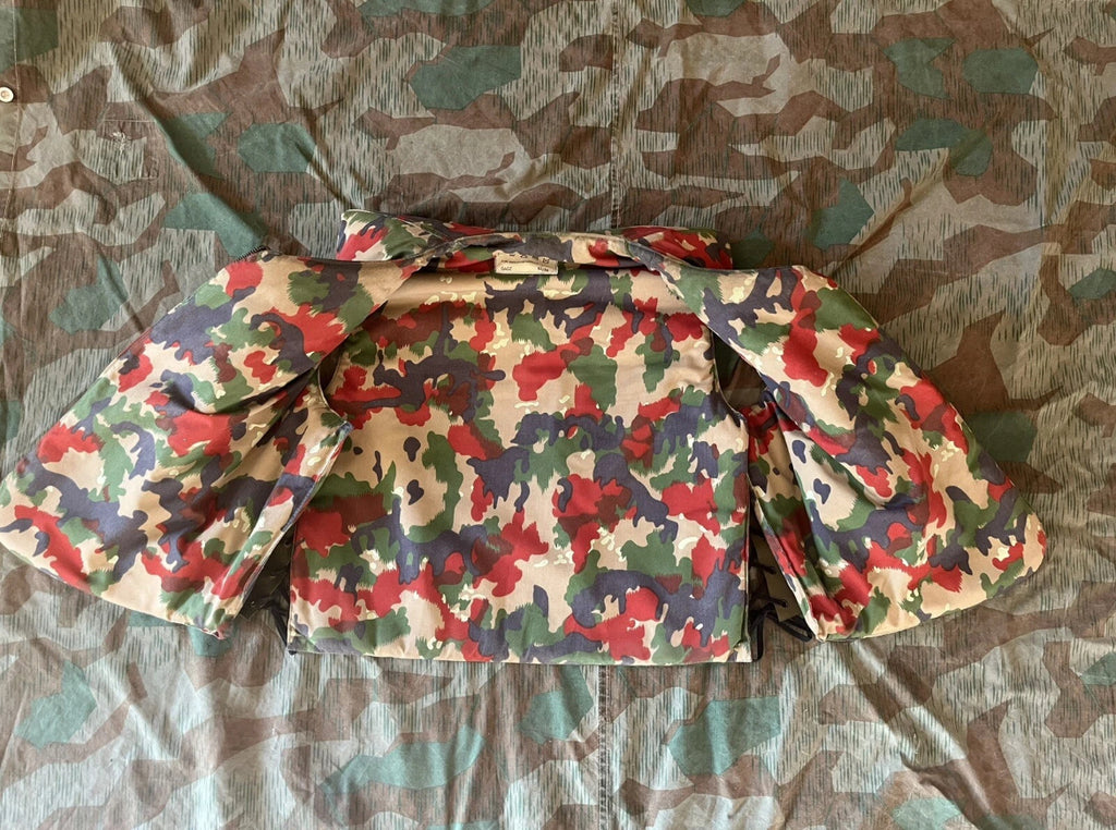 Cold War/ modern Swiss army flak jacket vest armor protection camo taz 57 uniform soldier