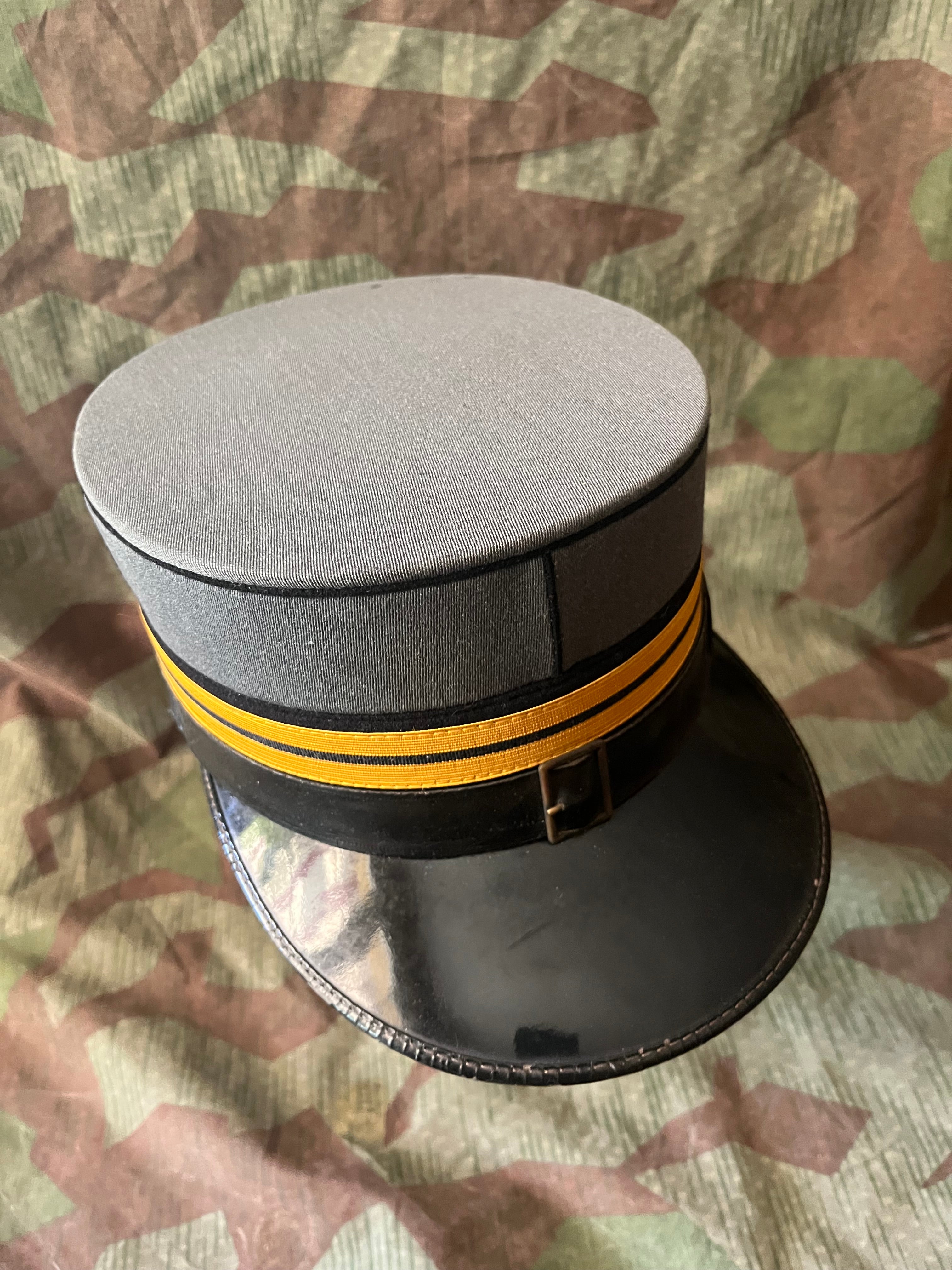 Cold War Swiss army lieutenant colonel officer visor cap hat kepi uniform ord.1949