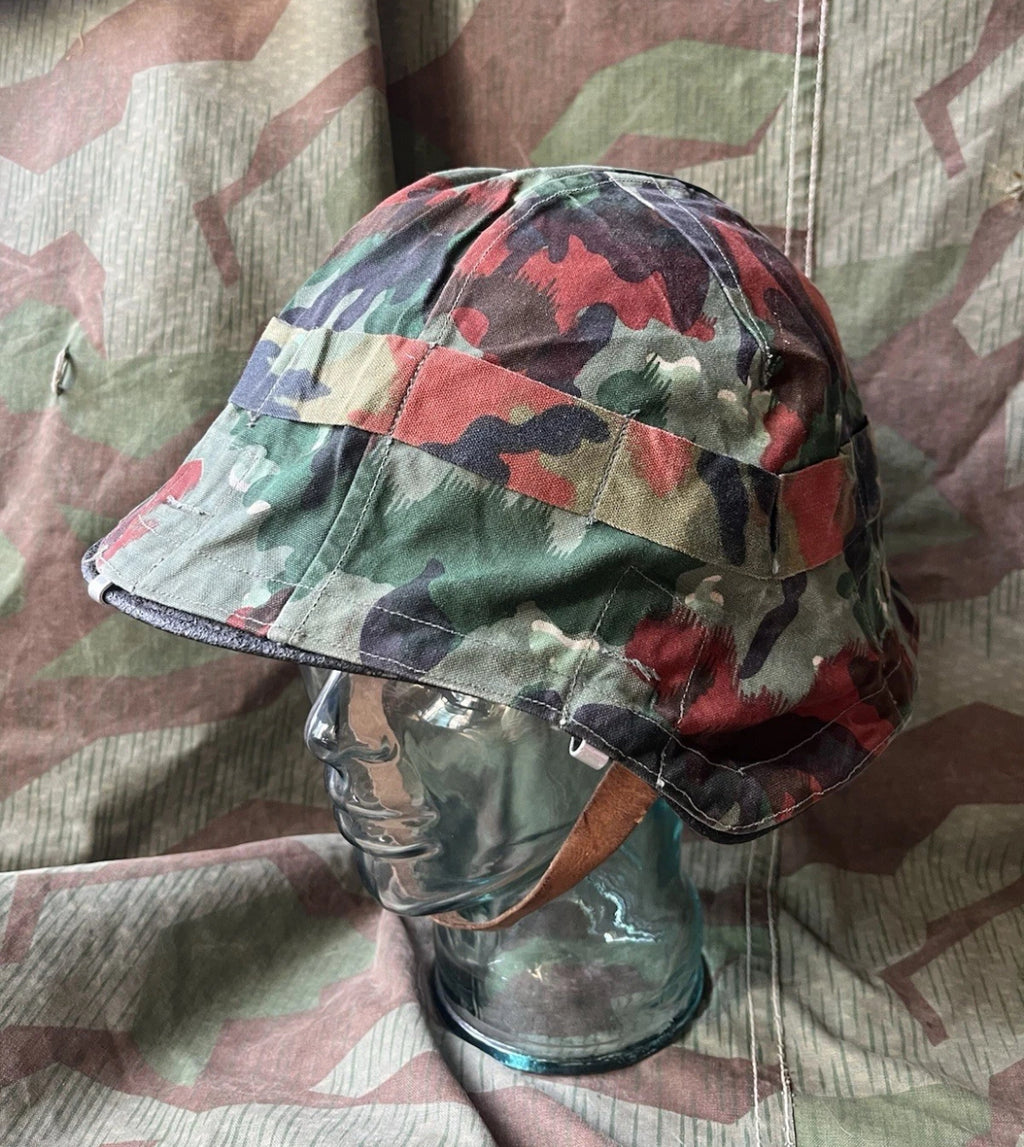 Cold War Swiss army m18 helmet reversible camo cover alpenflage taz 57 uniform soldier