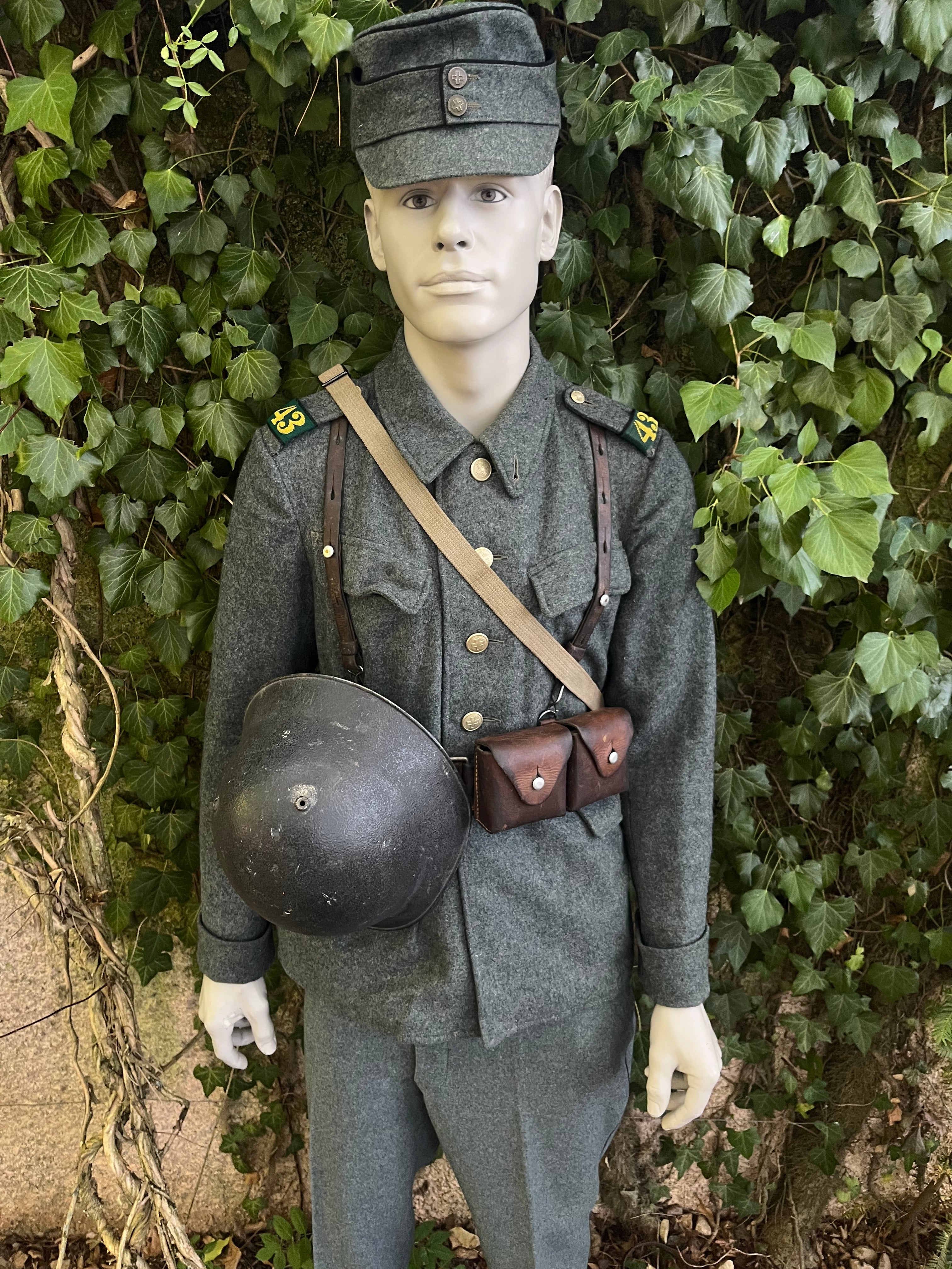 WW2 Swiss army complete field army uniform light ord.40 mid to late war soldier