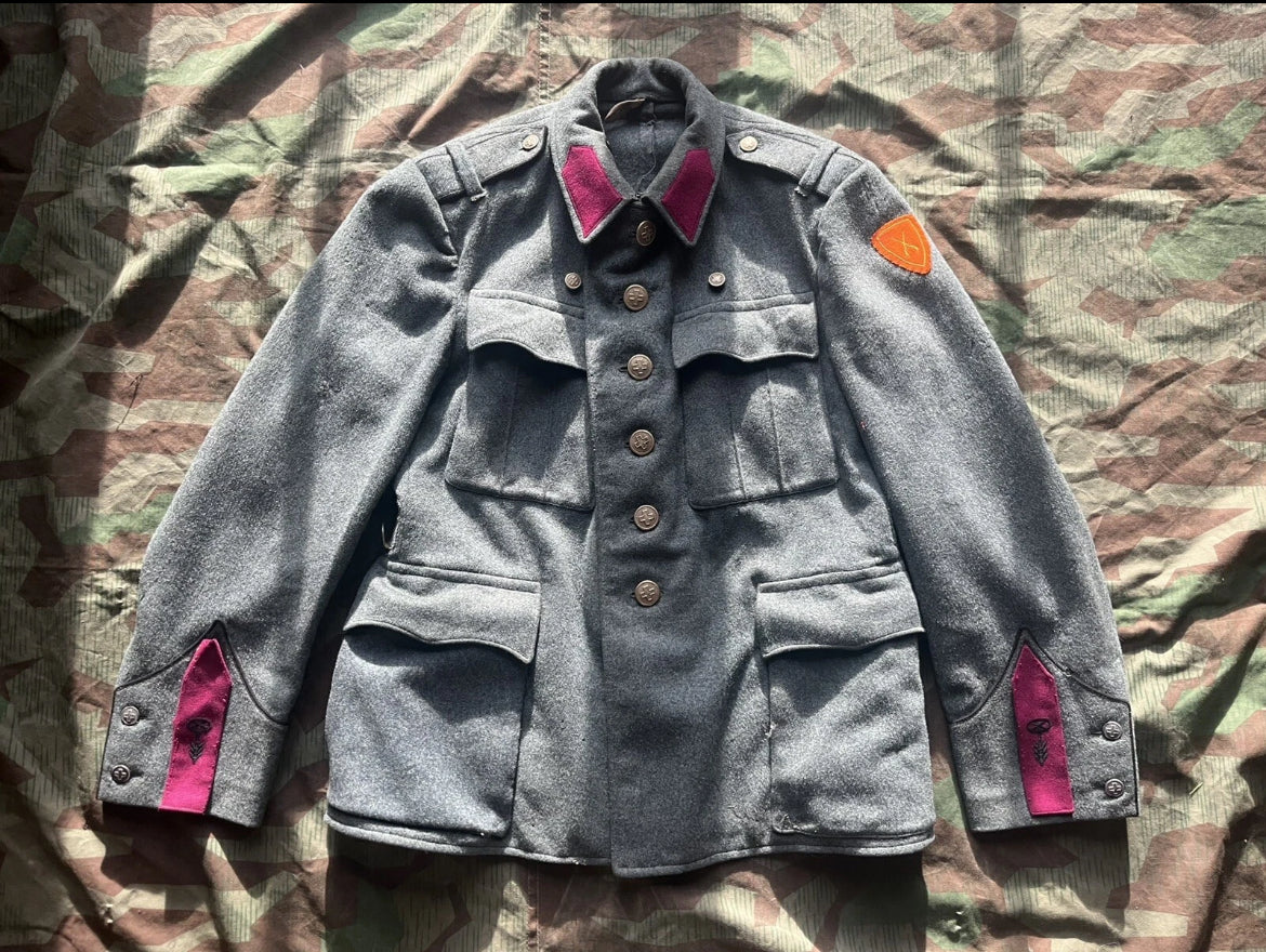 WW2 Swiss army rider motorist jacket uniform soldier ord.40 mid to late war