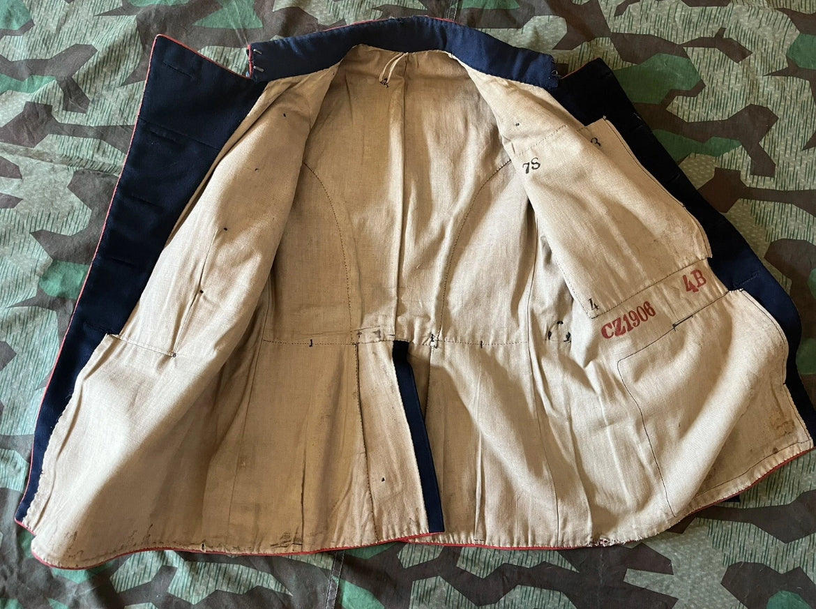WW1 Swiss army engineers sappers pioneer troops jacket uniform soldier ord.1898