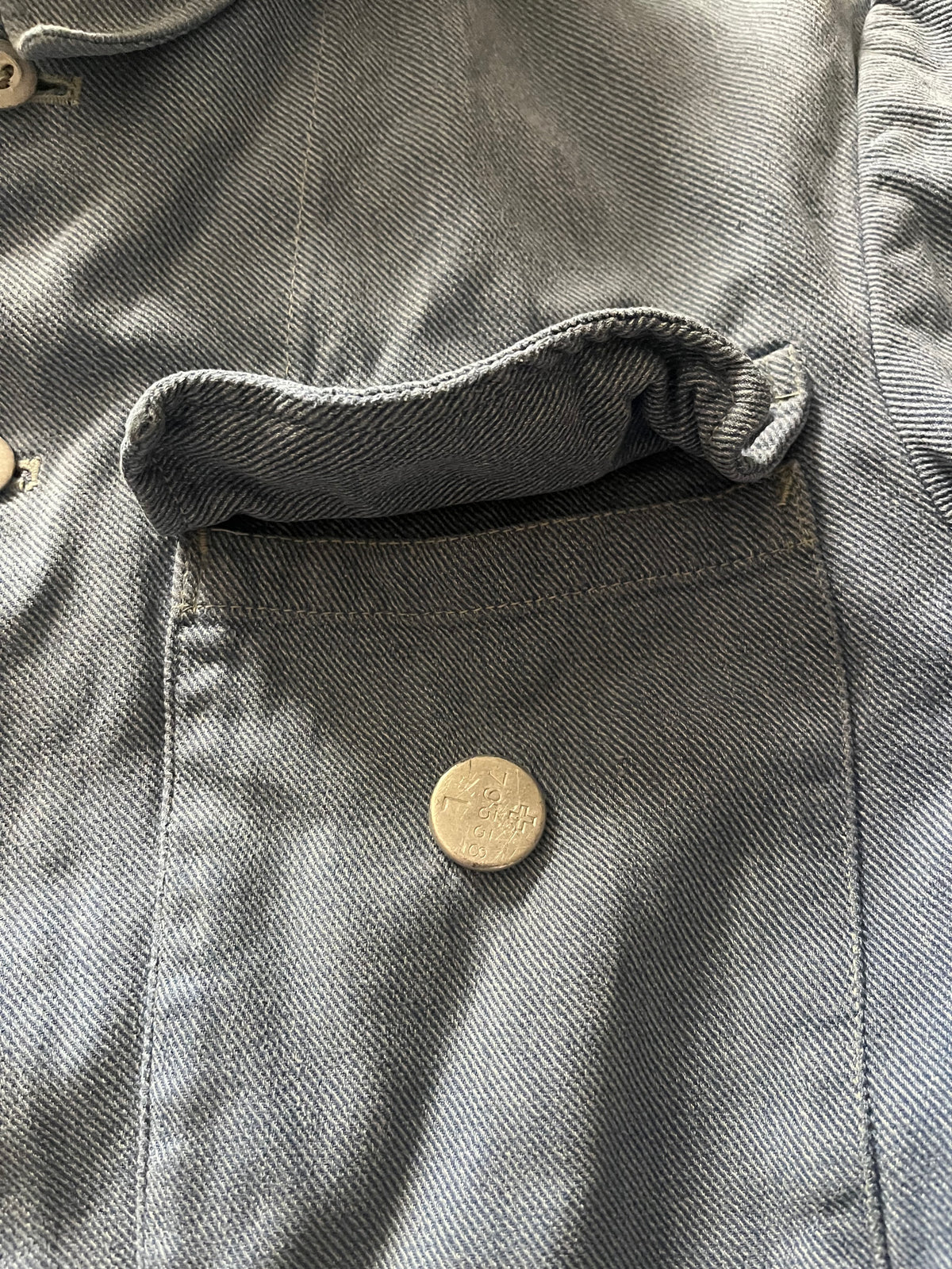 Interwar/ WW2 Swiss army blue jacket field maneuvers exercices smock training uniform soldier