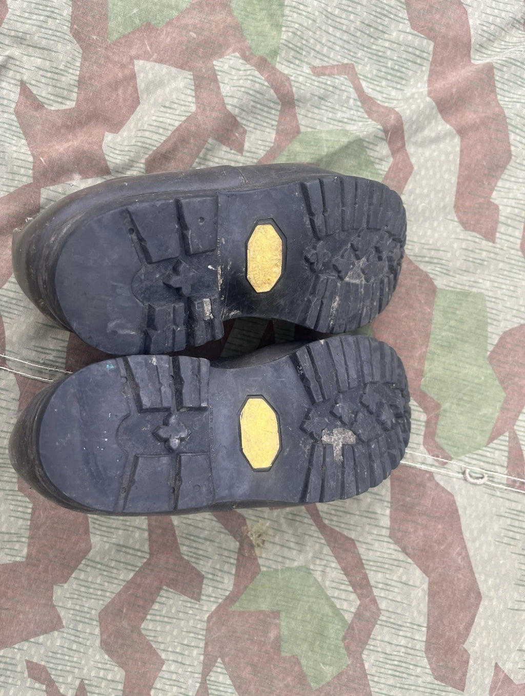 Cold War Swiss army shoes boots leather uniform soldier