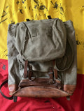Cold War Swiss army complète backpack set infantry mountain haversack salt and pepper Breadbag soldier