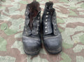 Cold War Swiss army shoes boots leather uniform soldier