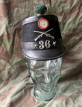 WW1 Swiss army infantry rifleman tschako shako schako hat cap ord.1898 uniform soldier
