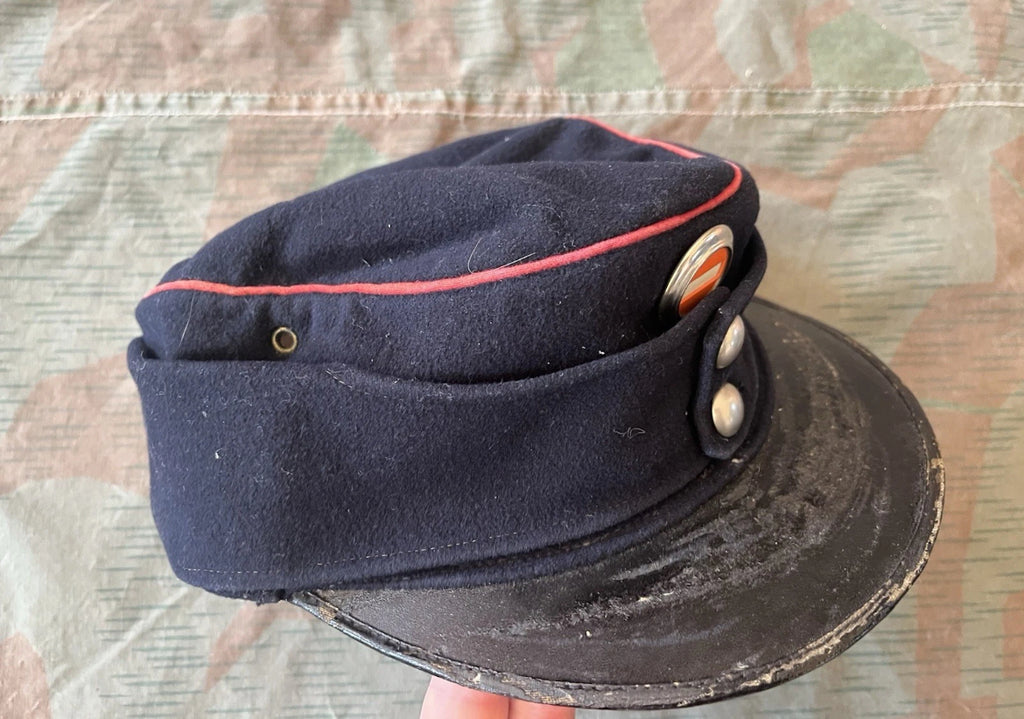 WW1/ interwar Swiss army field cap hat infantry rifleman maneuvers uniform soldier ord.1898