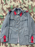 WW2 Swiss army artillery jacket uniform soldier ord.40 mid to late war tunic