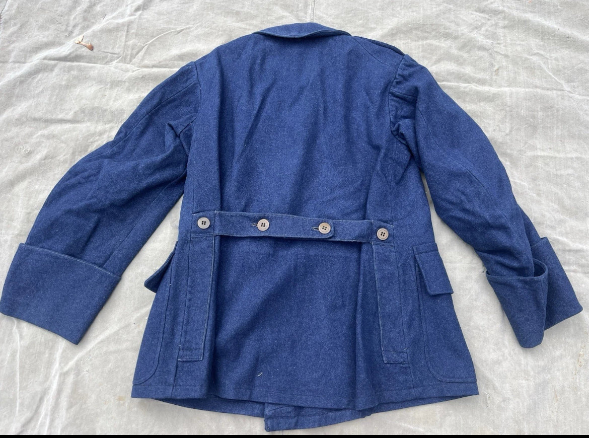 WW1/interwar/WW2 Swiss army rare short coat field jacket maneuvers ord. 1898/15 uniform soldier mountain troops