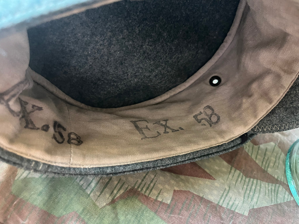 WW2 Swiss army field visor cap uniform ord.40 for soldier and NCO size 58