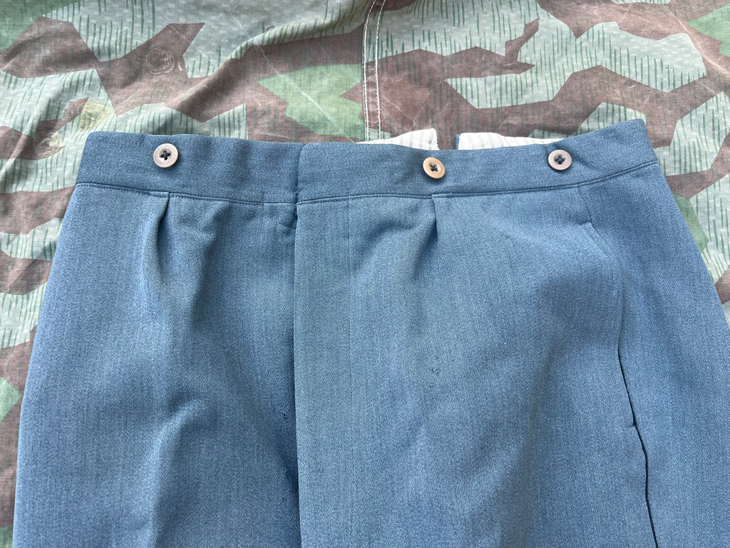 WW2 Swiss army pants straight officer NCO trousers uniform