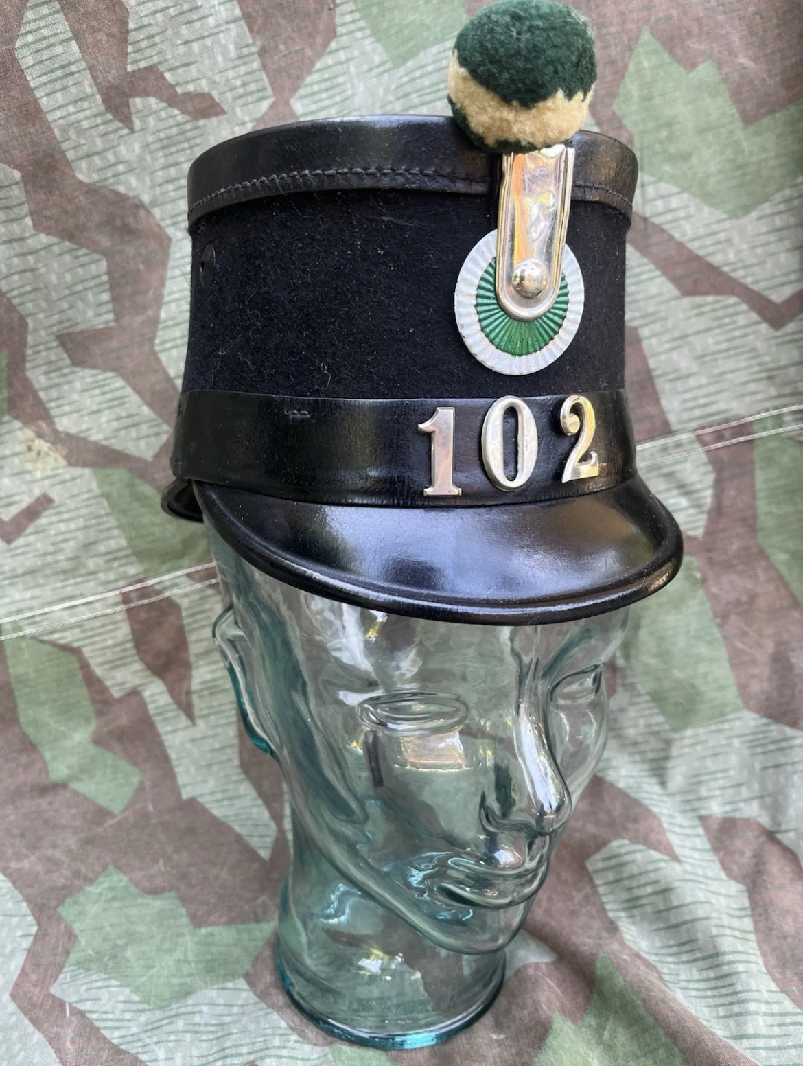 19th century Swiss army tschako shako schako hat cap uniform soldier